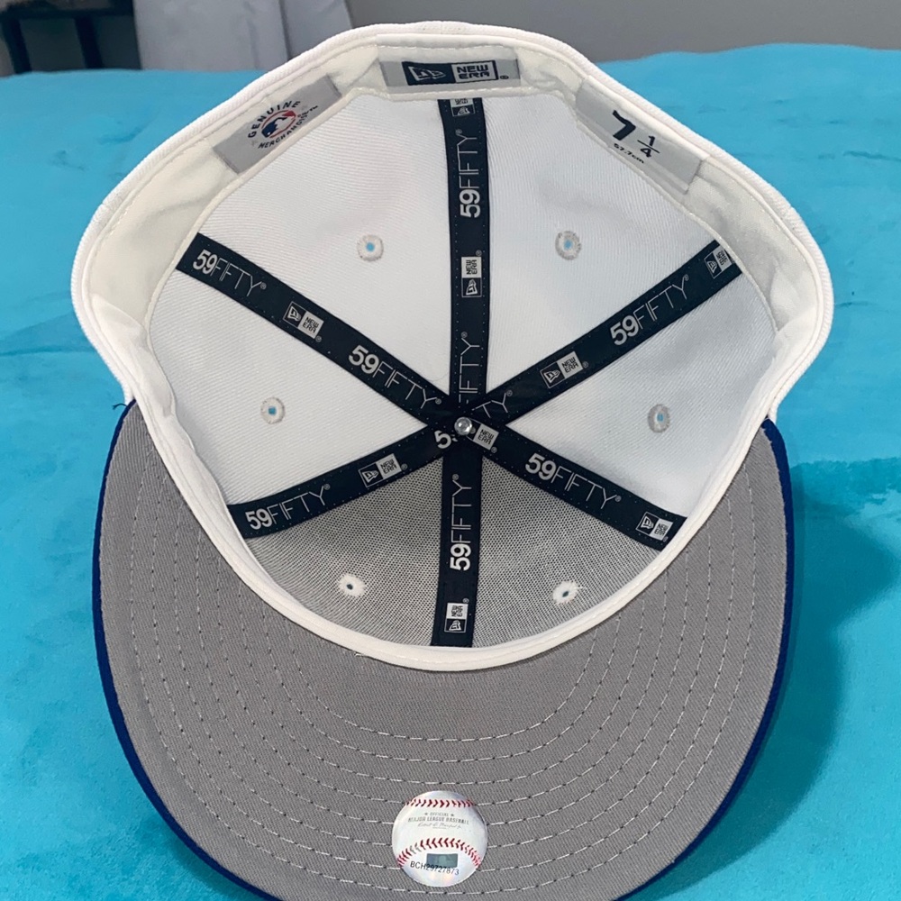 59Fifty LA Blue and White Cap - Picture 4 of 4